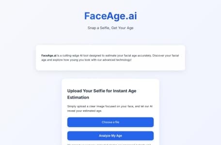 FaceAge模型