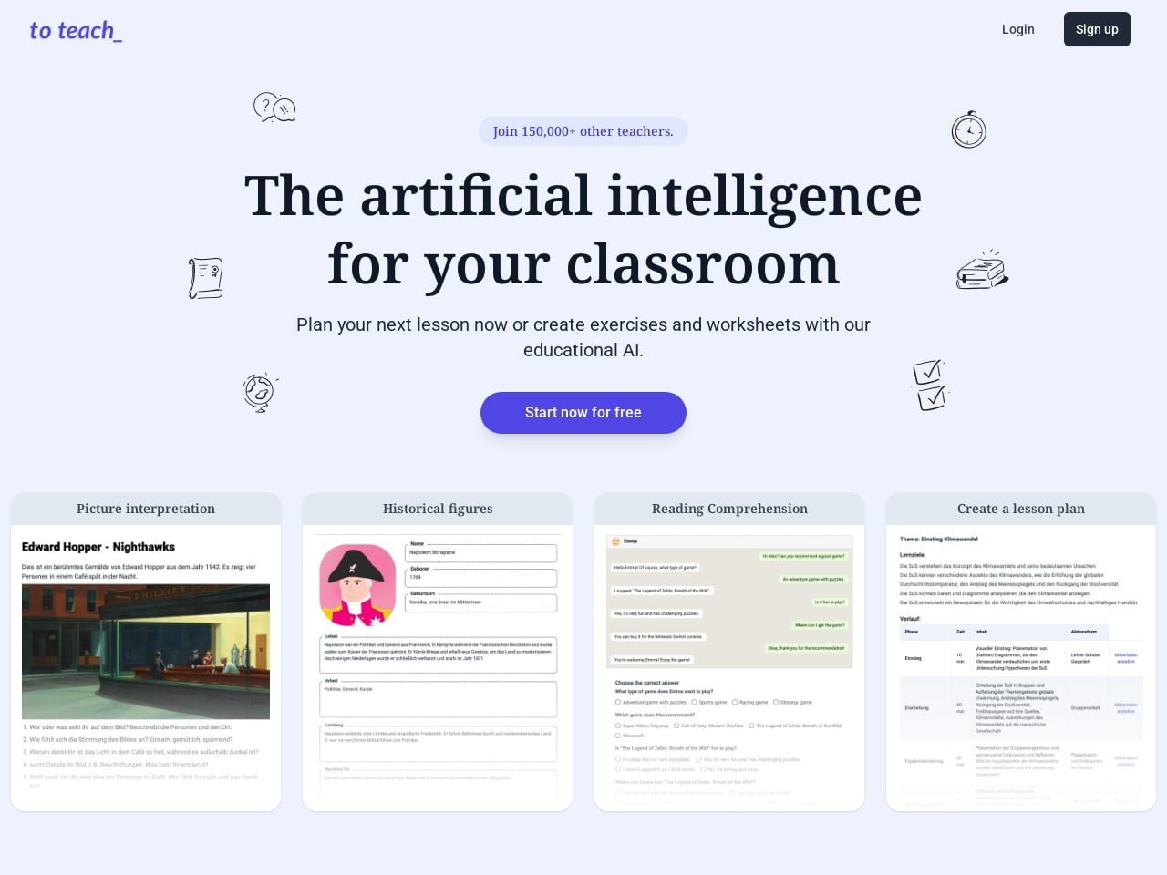 To Teach AI