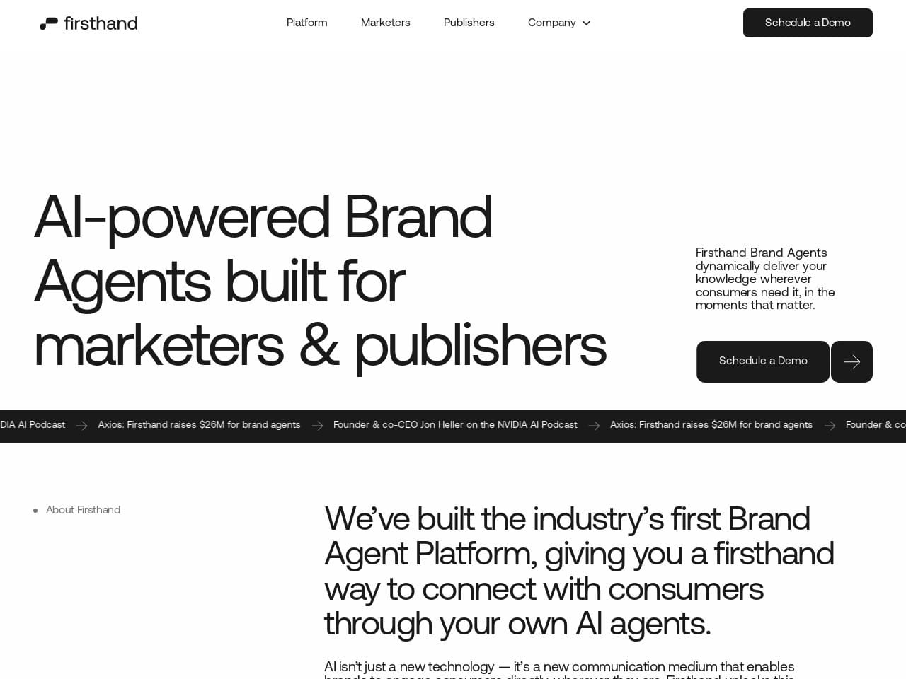 Firsthand AI