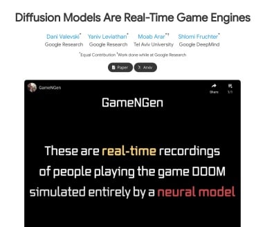 GameNGen