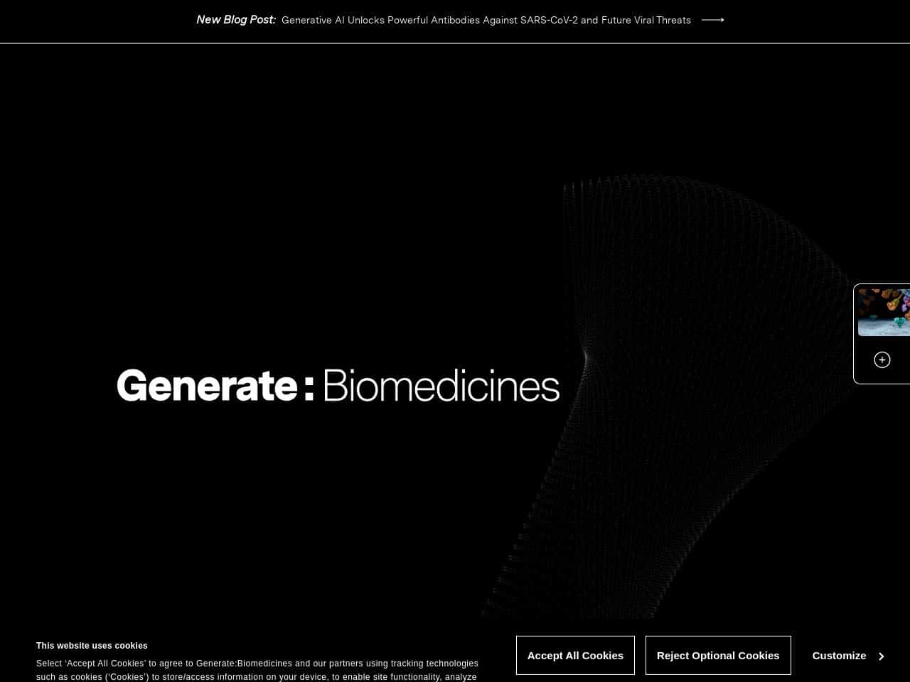 Generate:Biomedicines