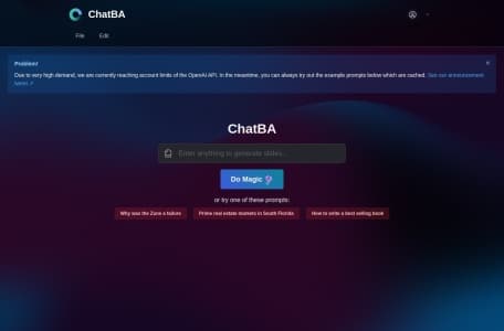 ChatBA（原ChatBCG）