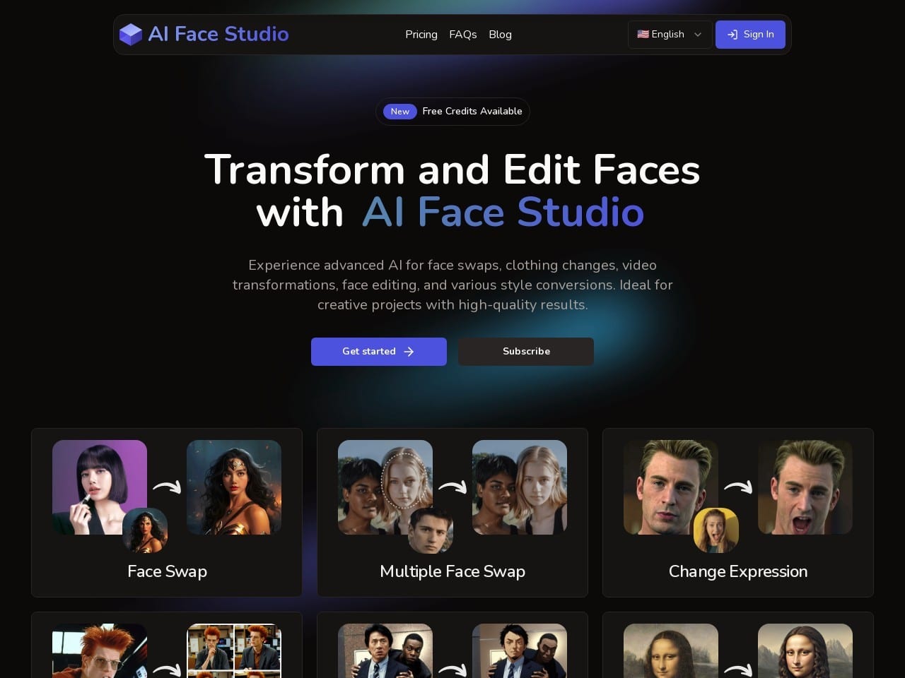 AI Face Studio