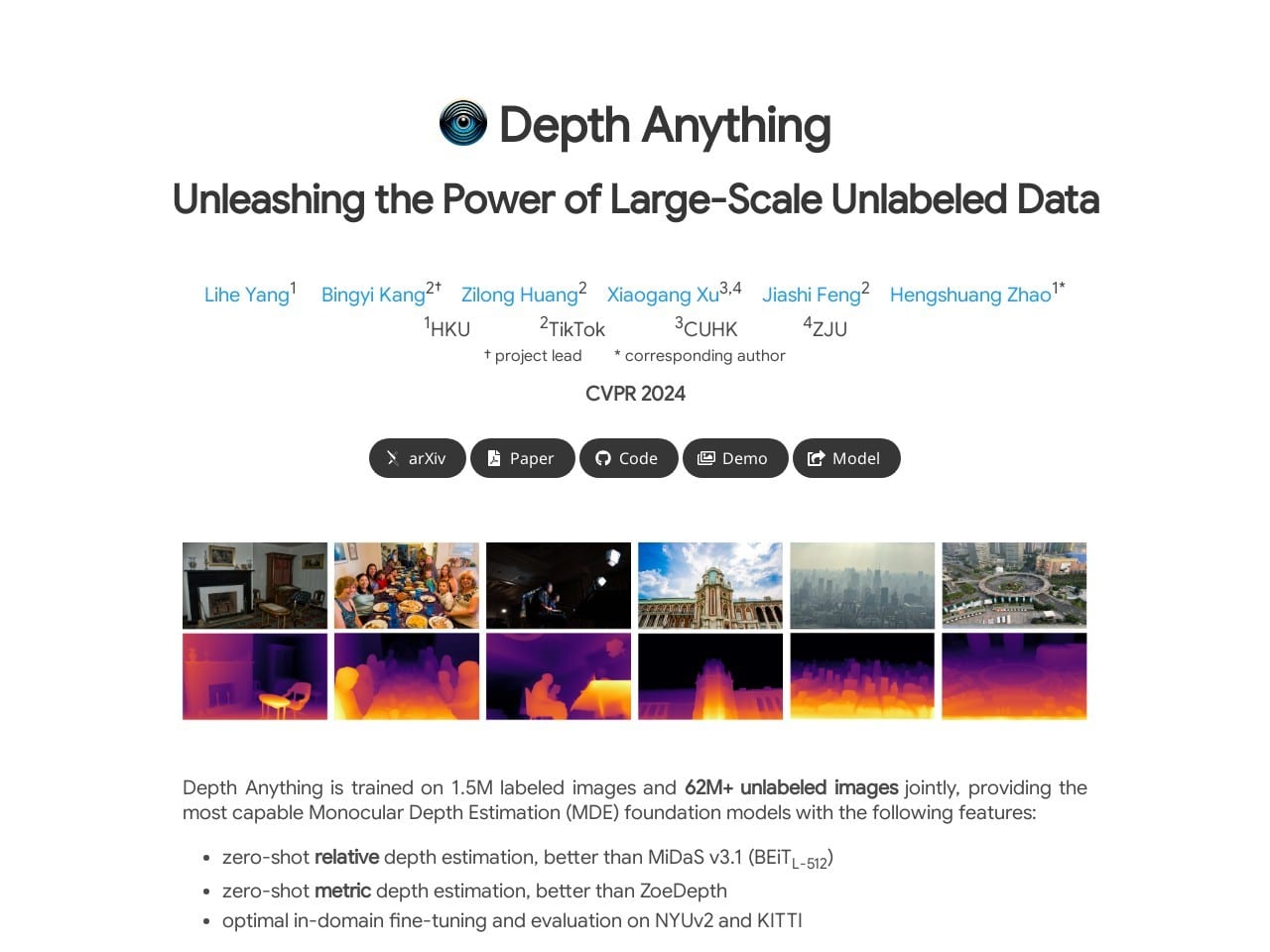 Depth Anything