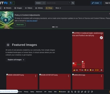 Civitai社区 – C站